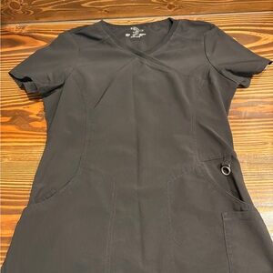 Elegant Black Women's Scrub Top